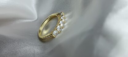 SERIES RING IN YELLOW GOLD (CODE:8887)