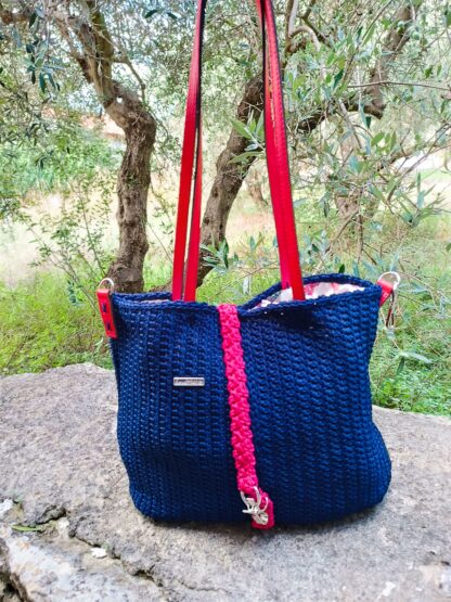 KNITTED HANDMADE BAG