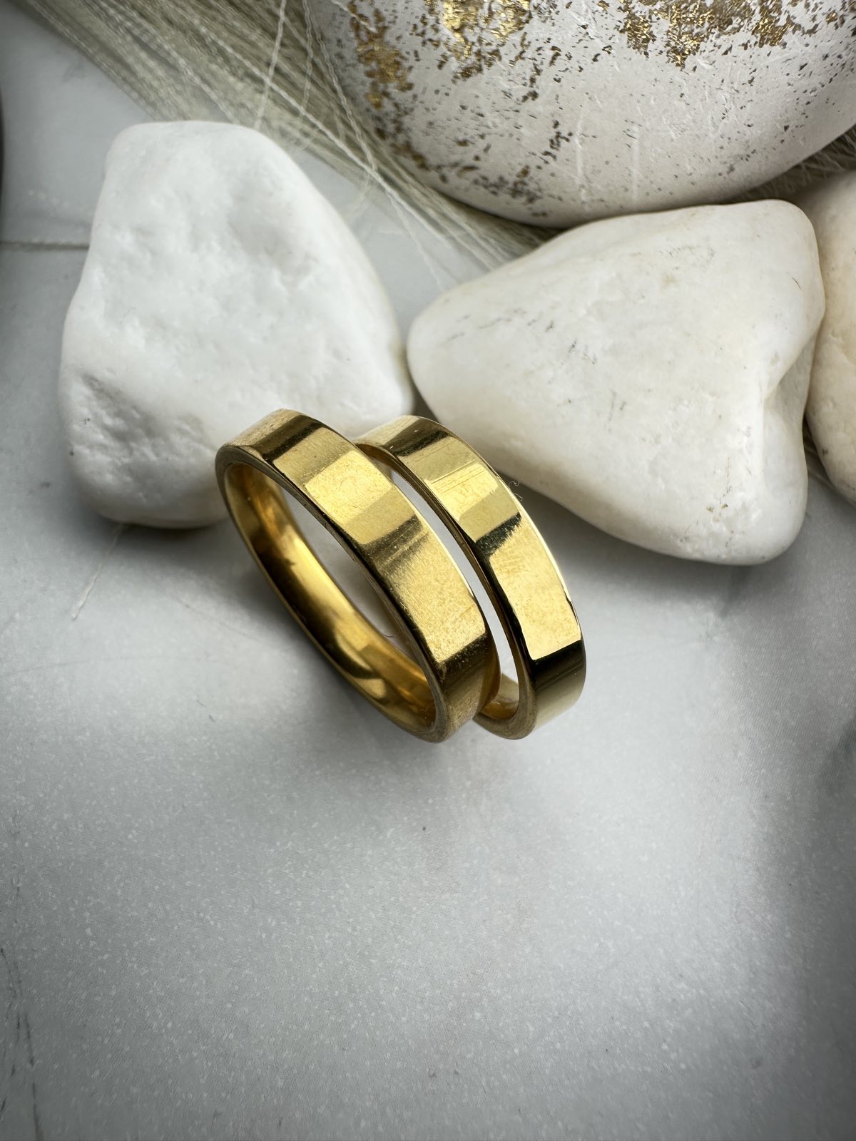 Ζευγάρι Βέρες Γάμου Unisex από Ατσάλι (ΚΩΔ:1005) Ζευγάρι Βέρες Γάμου Unisex από Ατσάλι (ΚΩΔ:1005)