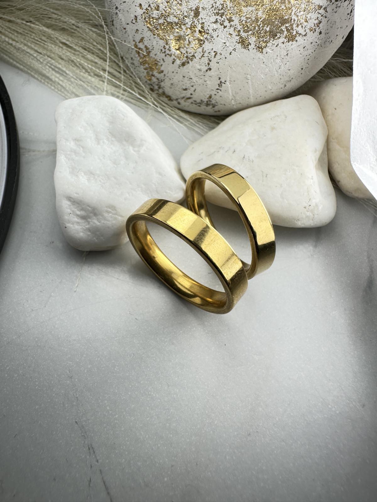 Ζευγάρι Βέρες Γάμου Unisex από Ατσάλι (ΚΩΔ:1005) Ζευγάρι Βέρες Γάμου Unisex από Ατσάλι (ΚΩΔ:1005)