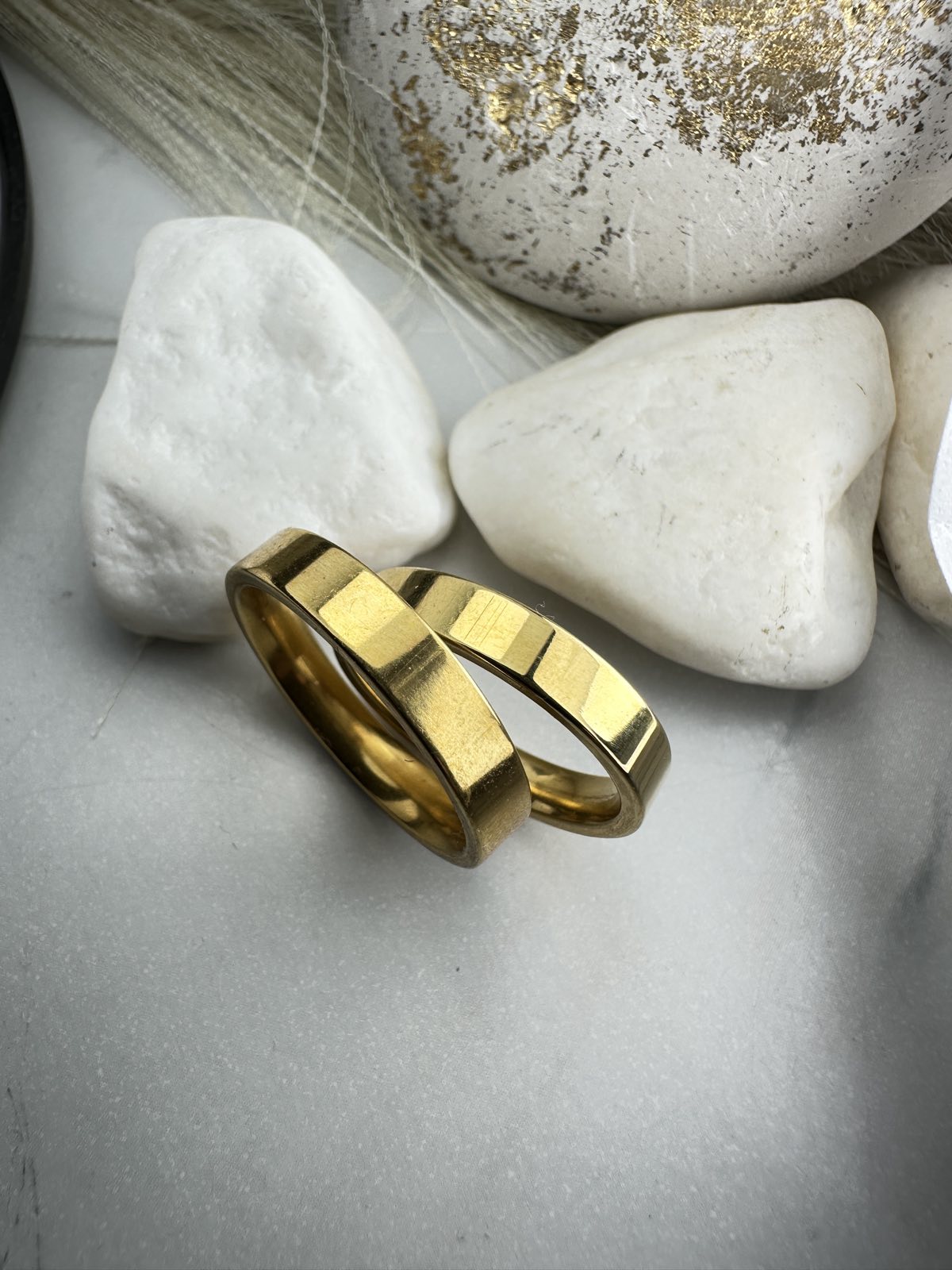 Ζευγάρι Βέρες Γάμου Unisex από Ατσάλι (ΚΩΔ:1005) Ζευγάρι Βέρες Γάμου Unisex από Ατσάλι (ΚΩΔ:1005)