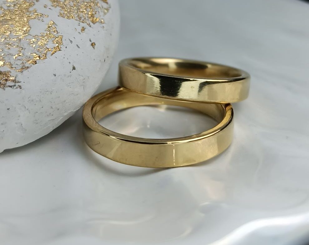 Ζευγάρι Βέρες Γάμου Unisex από Ατσάλι (ΚΩΔ:1005) Ζευγάρι Βέρες Γάμου Unisex από Ατσάλι (ΚΩΔ:1005)