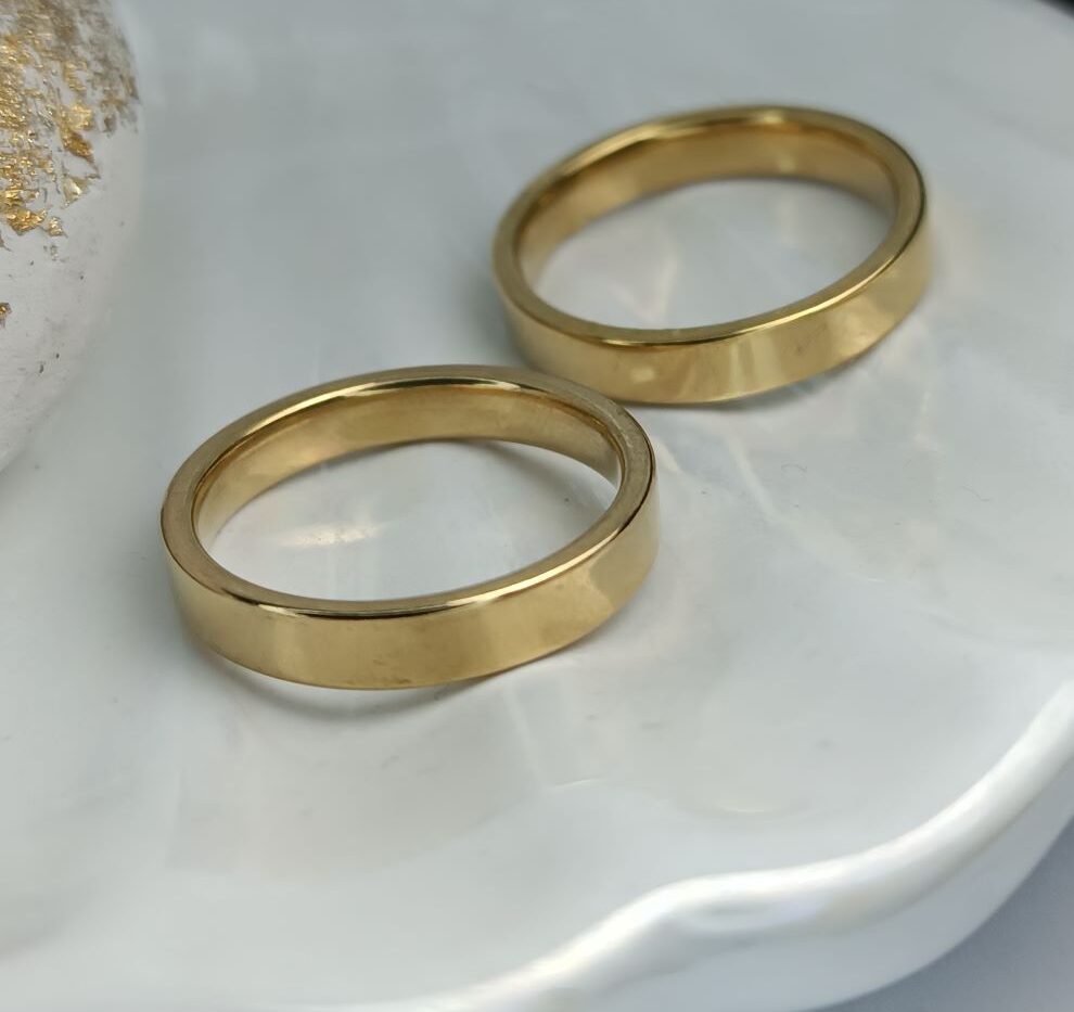 Ζευγάρι Βέρες Γάμου Unisex από Ατσάλι (ΚΩΔ:1005) Ζευγάρι Βέρες Γάμου Unisex από Ατσάλι (ΚΩΔ:1005)