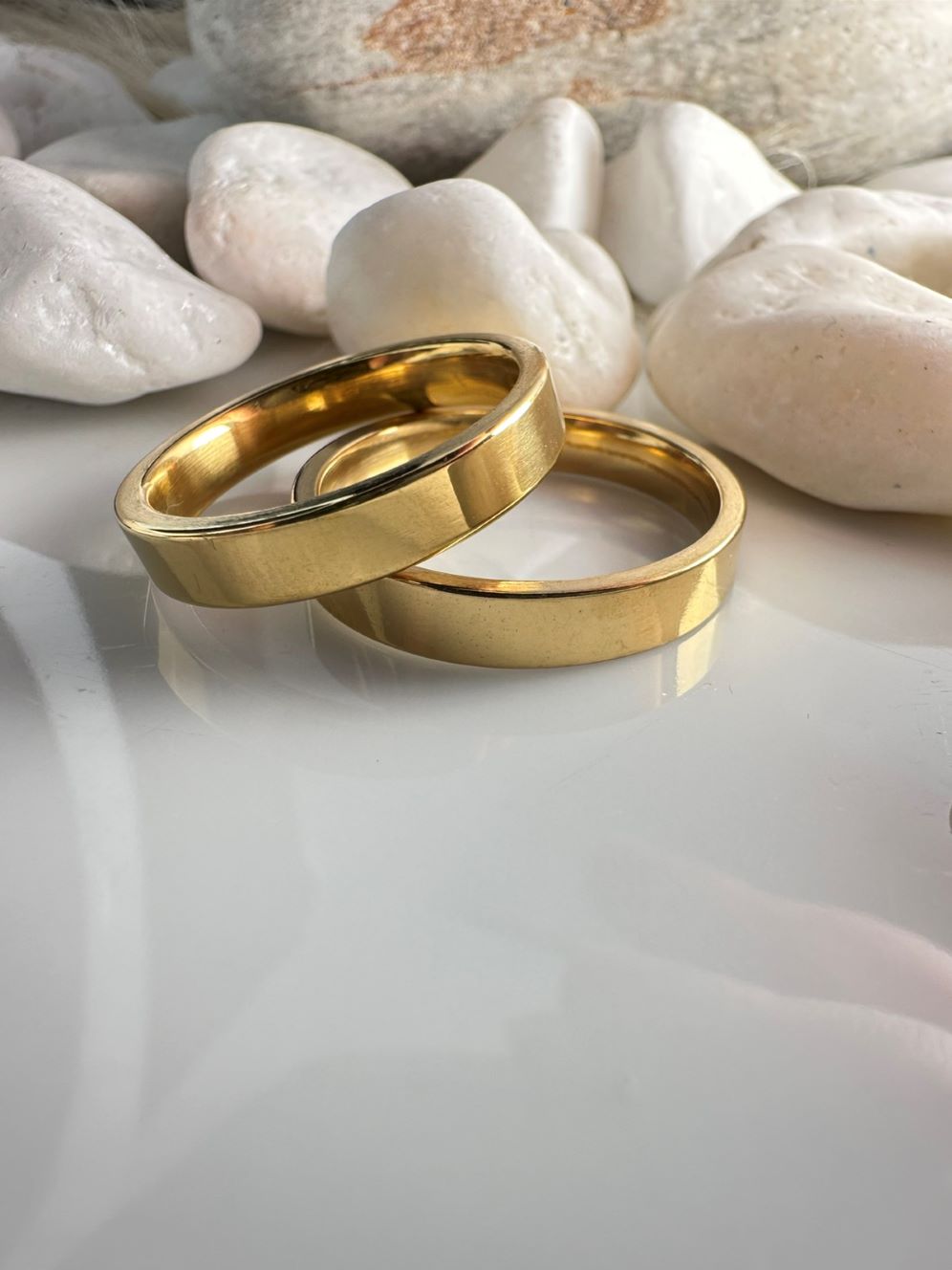 Ζευγάρι Βέρες Γάμου Unisex από Ατσάλι (ΚΩΔ:1005) Ζευγάρι Βέρες Γάμου Unisex από Ατσάλι (ΚΩΔ:1005)