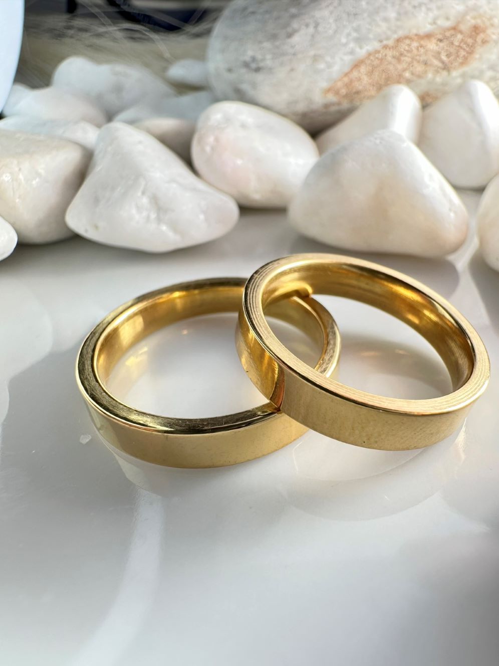 Ζευγάρι Βέρες Γάμου Unisex από Ατσάλι (ΚΩΔ:1005) Ζευγάρι Βέρες Γάμου Unisex από Ατσάλι (ΚΩΔ:1005)