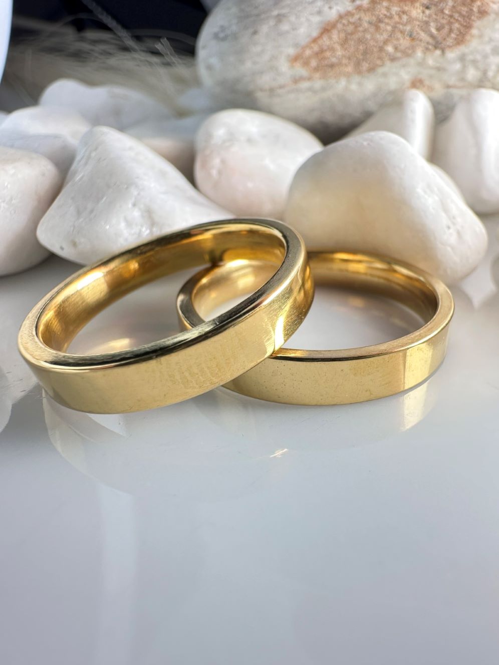 Ζευγάρι Βέρες Γάμου Unisex από Ατσάλι (ΚΩΔ:1005) Ζευγάρι Βέρες Γάμου Unisex από Ατσάλι (ΚΩΔ:1005)