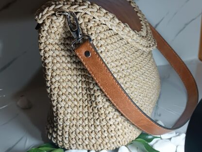 KNITTED HANDMADE BAG