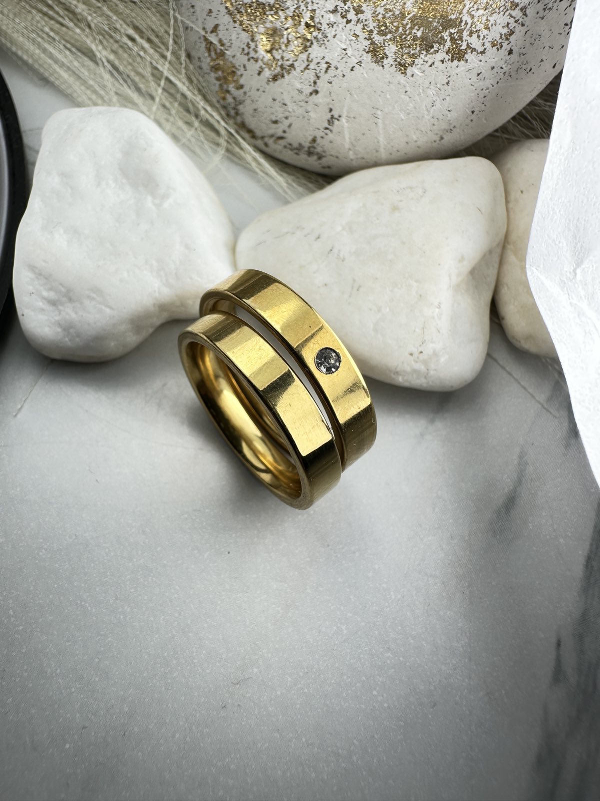 Χρυσές Βέρες Γάμου από Ατσάλι– Κομψές, Ανθεκτικές & Υποαλλεργικές (ΚΩΔ:0017) Χρυσές Βέρες Γάμου από Ατσάλι– Κομψές, Ανθεκτικές & Υποαλλεργικές (ΚΩΔ:0017)