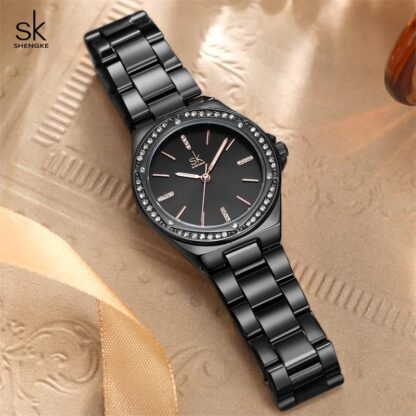 Women's watch black SK (Code: 5588)