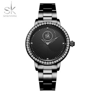 Women's watch black SK (Code: 013)