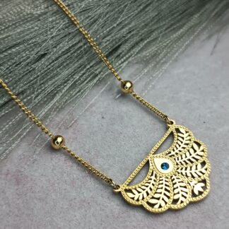 Necklace with Circle Elements (CODE:0077)