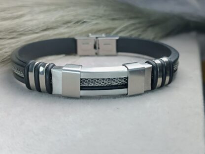 Men's Rubber Bracelet (CODE:048)