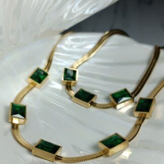 Steel necklace with bracelet set (CODE: 7998)