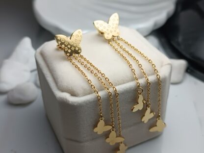 Butterfly earrings (CODE:029)