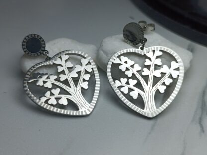 Heart earrings (CODE:021)