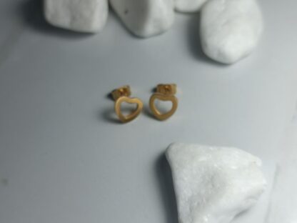 Heart earrings (Code: 00396)