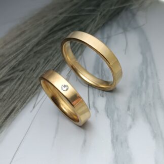 Steel wedding rings (Code:0017)