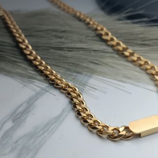 STEEL CHAIN NECKLACE (CODE:0080)
