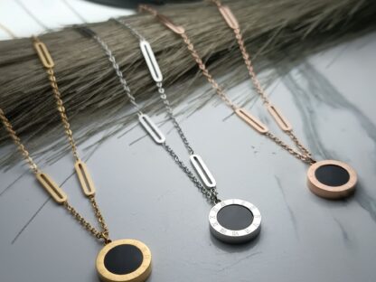  Steel necklace (CODE:09)