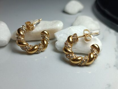 Steel earrings (Code:0298)