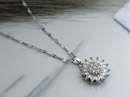 Steel rotating necklace (CODE: 0022998)