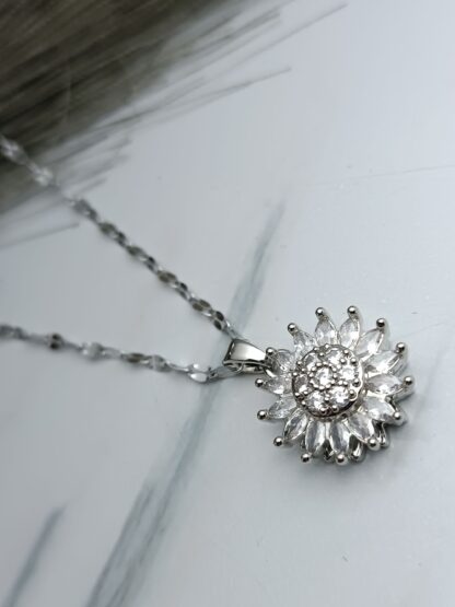 Steel rotating necklace (CODE: 0022998)