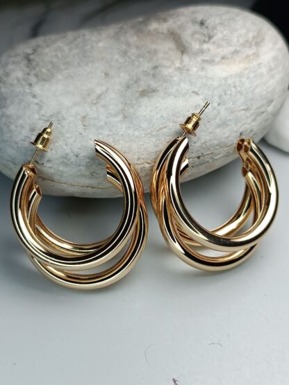 Earrings in rose gold (CODE: 66754)