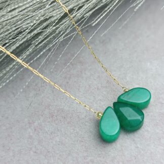 Green necklace (CODE: 200456)