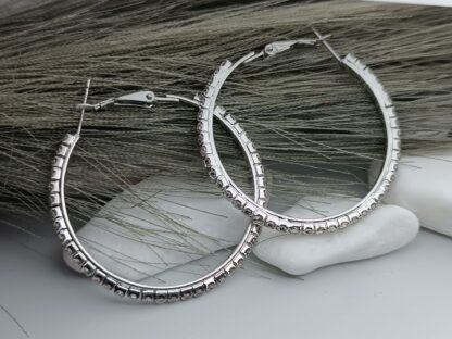 Steel earrings (CODE:000885)