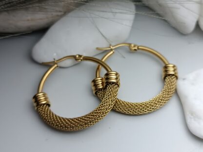 Steel earrings (CODE:00096)