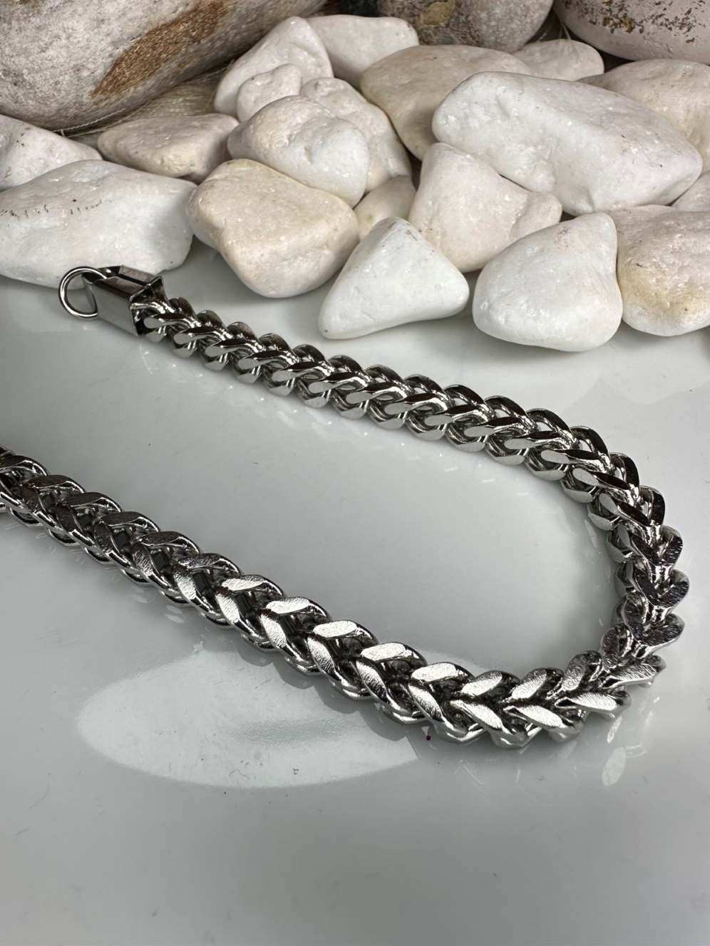 Ανδρική Αλυσίδα από Ατσάλι (ΚΩΔ:11961) – Κομψό & Ανθεκτικό Κόσμημα σε Ασημί Χρώμα Ανδρική Αλυσίδα από Ατσάλι (ΚΩΔ:11961) – Κομψό & Ανθεκτικό Κόσμημα σε Ασημί Χρώμα