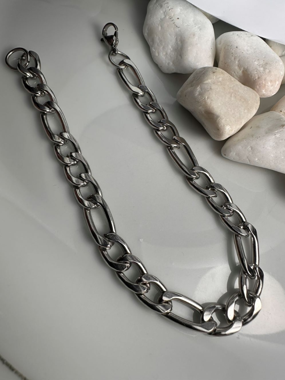 Ανδρικό Βραχιόλι από Ανοξείδωτο Ατσάλι με Χοντρή Αλυσίδα – Unisex, Στιβαρό & Υποαλλεργικό(ΚΩΔ:00118) Ανδρικό Βραχιόλι από Ανοξείδωτο Ατσάλι με Χοντρή Αλυσίδα – Unisex, Στιβαρό & Υποαλλεργικό(ΚΩΔ:00118)