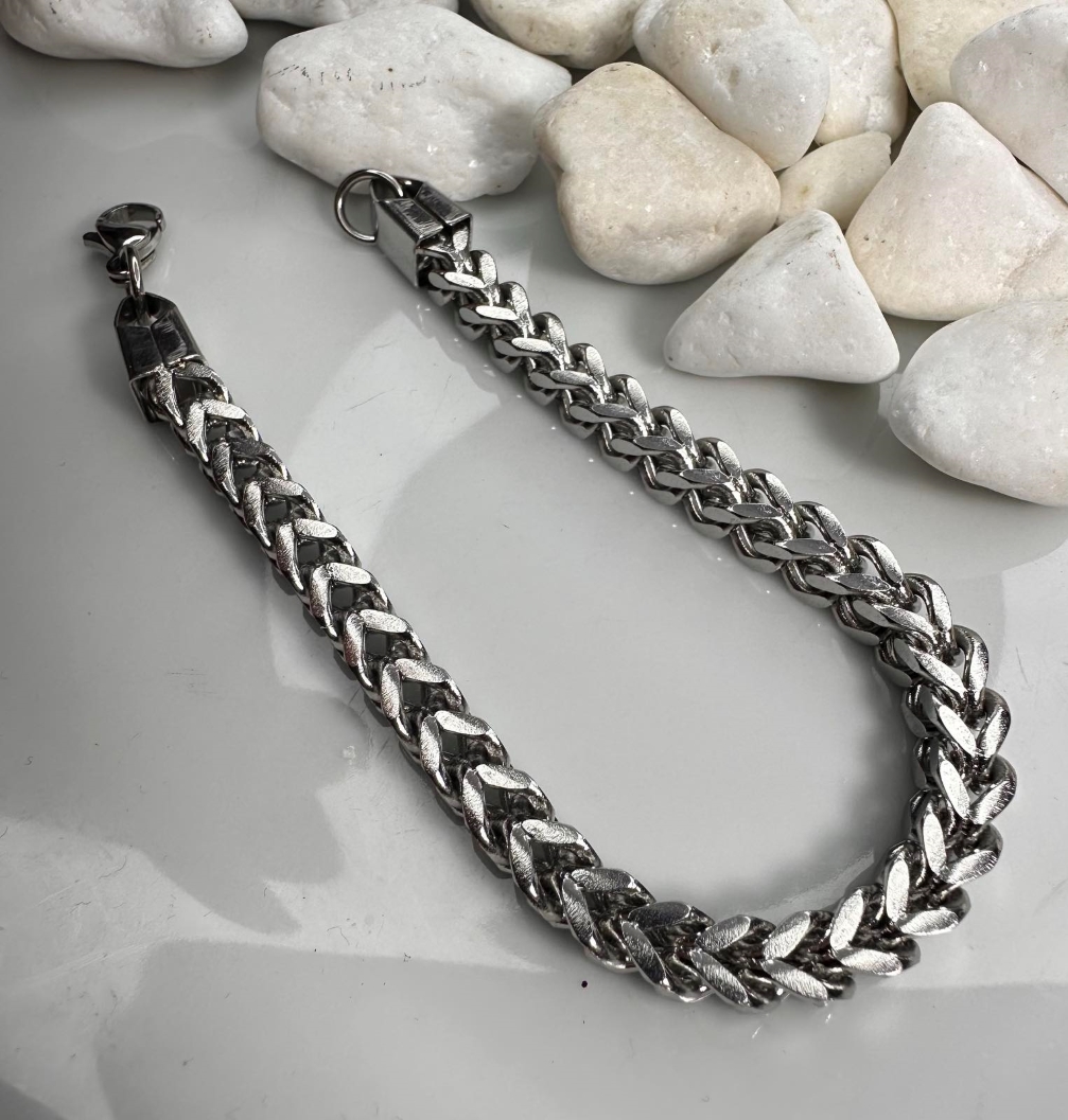 Ανδρική Αλυσίδα από Ατσάλι (ΚΩΔ:11961) – Κομψό & Ανθεκτικό Κόσμημα σε Ασημί Χρώμα Ανδρική Αλυσίδα από Ατσάλι (ΚΩΔ:11961) – Κομψό & Ανθεκτικό Κόσμημα σε Ασημί Χρώμα