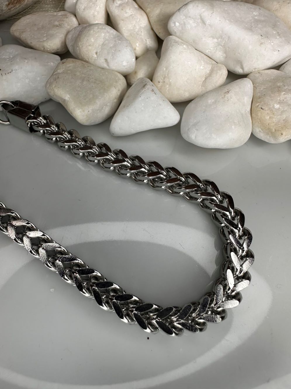 Ανδρική Αλυσίδα από Ατσάλι (ΚΩΔ:11961) – Κομψό & Ανθεκτικό Κόσμημα σε Ασημί Χρώμα Ανδρική Αλυσίδα από Ατσάλι (ΚΩΔ:11961) – Κομψό & Ανθεκτικό Κόσμημα σε Ασημί Χρώμα