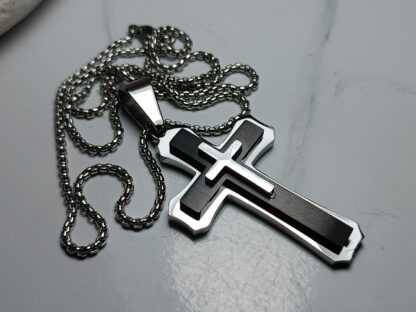 Men's cross, matte black (CODE:77891)