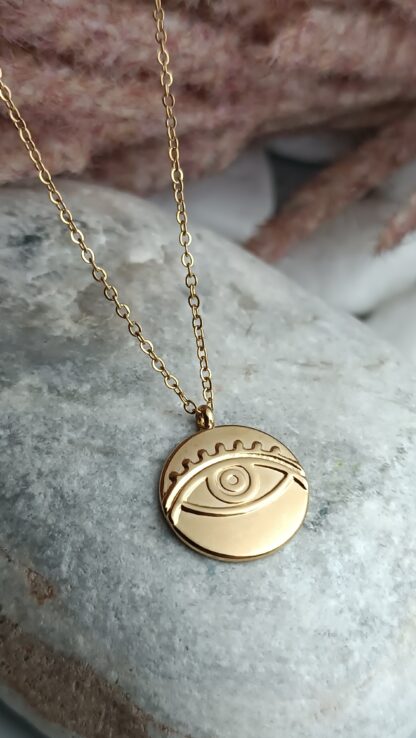 Energy amulet with instillations: "The third EYE" (CODE:0808)