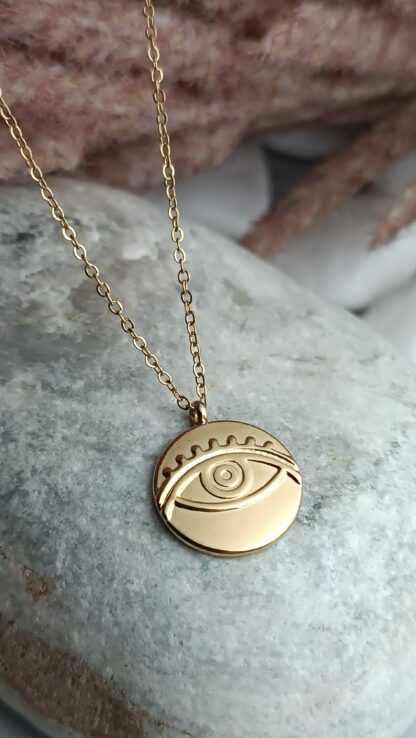 Energy amulet with instillations: "The third EYE" (CODE:0808)