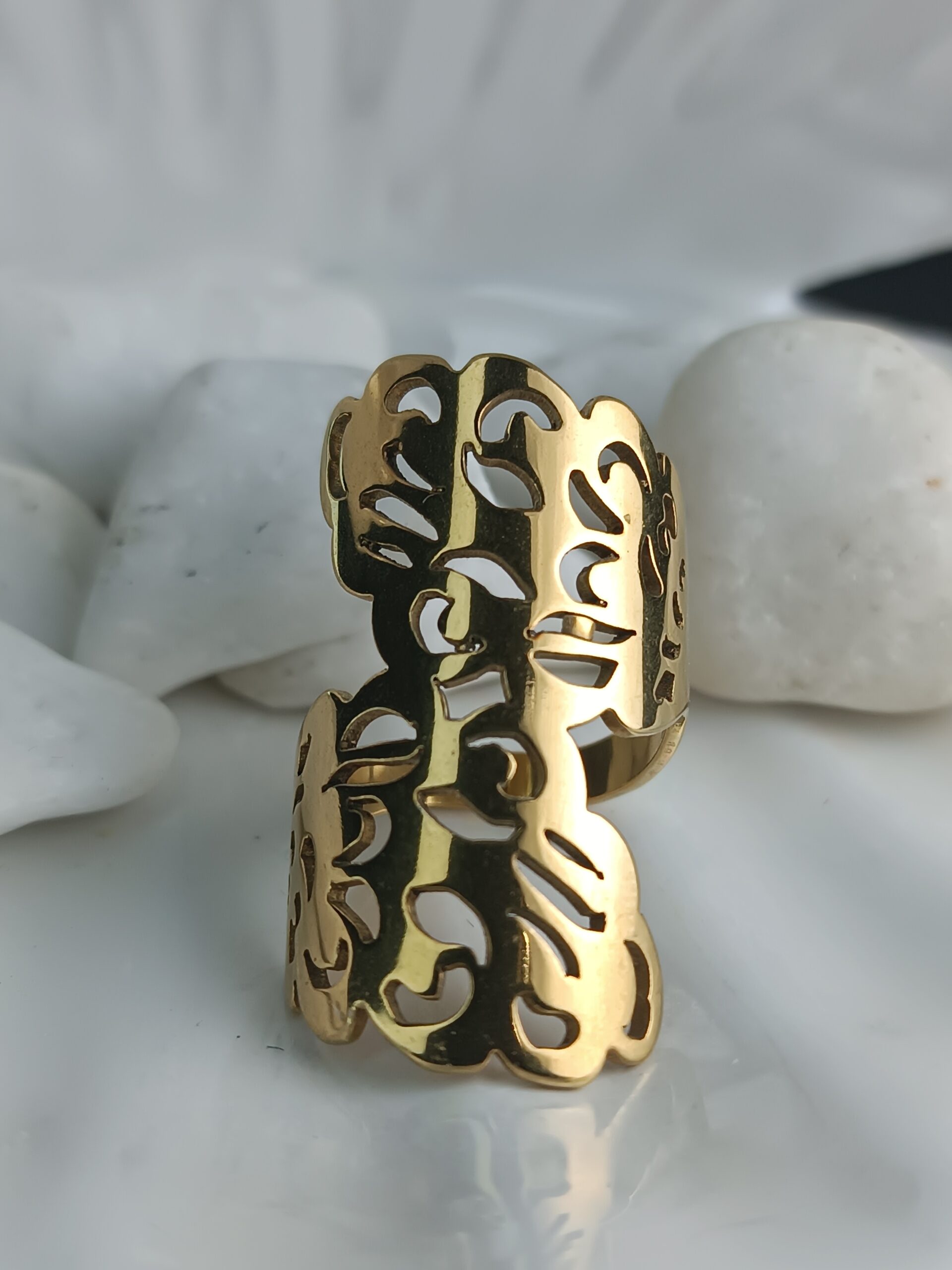 Χρυσό Δαχτυλίδι Από Ατσάλι Με Ανοιχτό Σχέδιο – Μοντέρνο Boho Κόσμημα για Γυναίκες (ΚΩΔ:77110 ) Χρυσό Δαχτυλίδι Από Ατσάλι Με Ανοιχτό Σχέδιο – Μοντέρνο Boho Κόσμημα για Γυναίκες (ΚΩΔ:77110 )