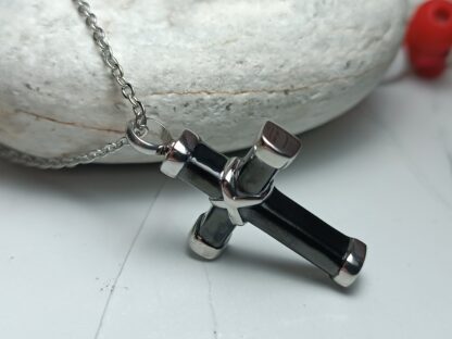 Men's Stainless Steel Cross (CODE:9971)