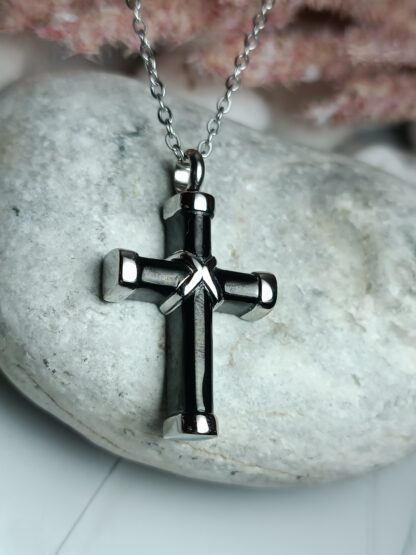 Men's Stainless Steel Cross (CODE:9971)