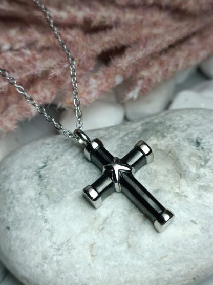 Men's Stainless Steel Cross (CODE:9971)