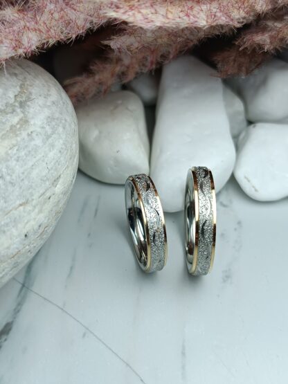 Pair of wedding rings 4mm (CODE: 00499)