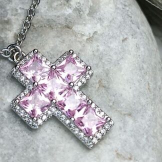 Women's Steel Cross with Chain (CODE: 66441)