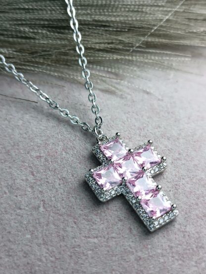 Steel Cross with Chain (CODE: 66441)