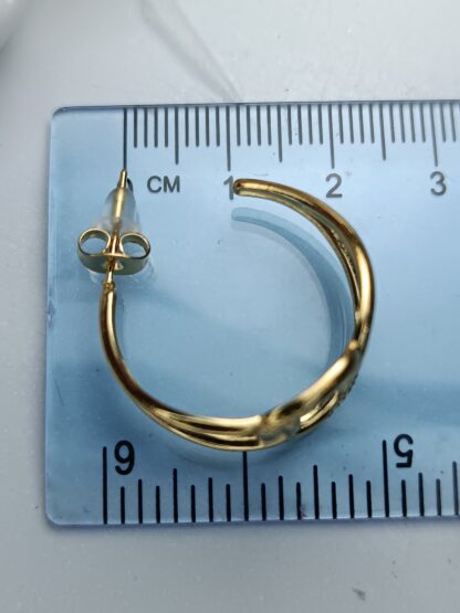 Steel Hoop Earrings (CODE: 10)