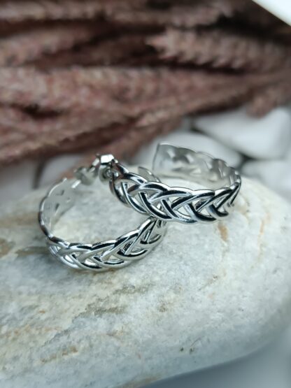 Steel Hoop Earrings (CODE:20)