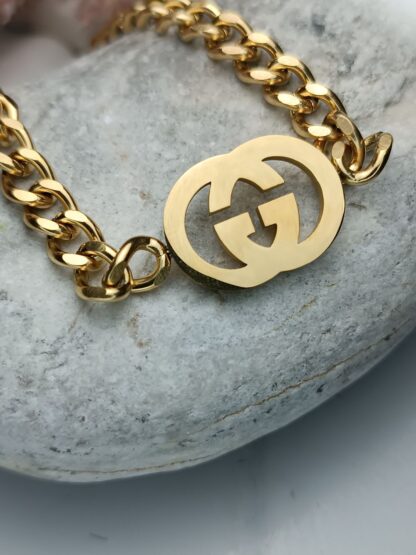 Gold enamel bracelet (CODE: 8009)