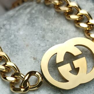 Gold enamel bracelet (CODE: 8009)