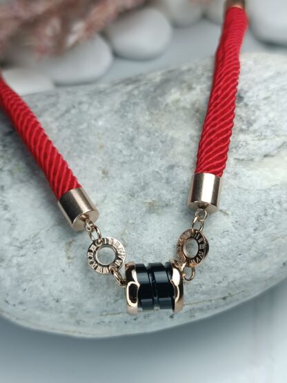 Steel Bracelet red (CODE: 8006)