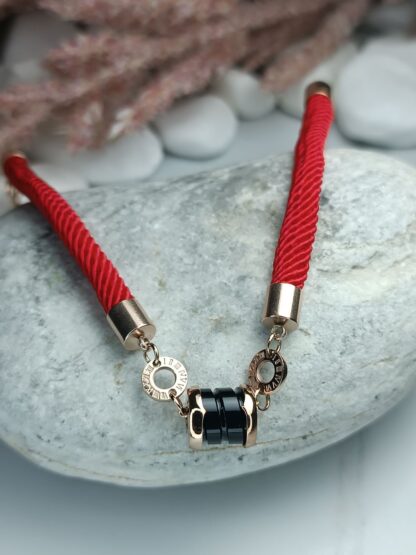 Steel Bracelet red (CODE: 8006)